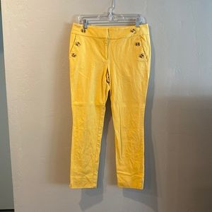 Yellow Dress Pants